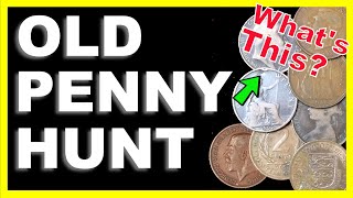 Old Penny Hunt  Some Interesting Finds [upl. by Aihsiym503]