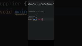 What is Supplier functional Interface in Java 8 and how to use it coding supplierinterface java8 [upl. by Hallett136]