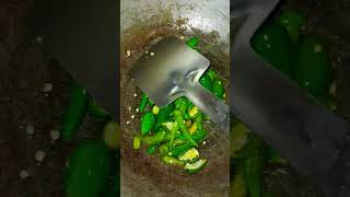 Mirch ki testy recipe 😋😋😋shorts smily Puja [upl. by Klatt156]