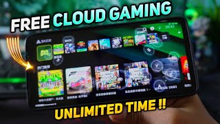 Play PC Games On Android 2024  Free Cloud Gaming App  Unlimited Time Cloud Gaming [upl. by Terina]