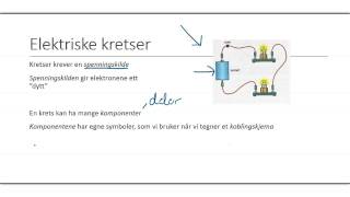 Elektrisk ladning og elektrisk strøm [upl. by Aissac]