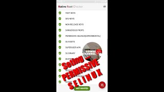 Setting PERMISSIVE Selinux [upl. by Anawaj164]