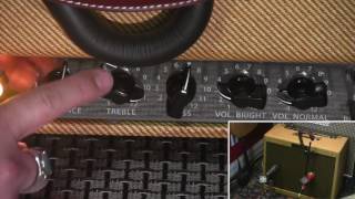 Carls Custom Amps CPC30 TWEED SUPER 2x10 combo demo with Stratocaster [upl. by Whitcomb]