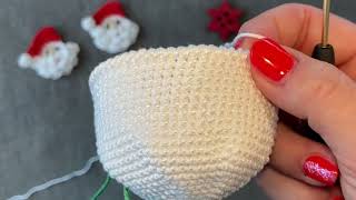 Häkeln KREBSSTICH TUTORIAL10 oder KrabbenStich zum UMRANDEN crochet crab stitch [upl. by Annaoi]