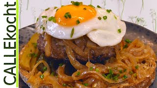 Hacksteak á la Meyer So hast Du Beefsteak mit Ei noch nie gegessen [upl. by Docilla]