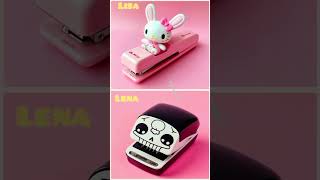 Lisa or Lena School Edition❤️lisalena cute trending sanrio viralvideos gift video videos [upl. by Tsugua]