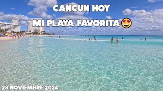 CANCUN🔴PLAYAS HERMOSAS  KRYSTAL CANCUN HYATT ZIVA Y MAS [upl. by Eboh]