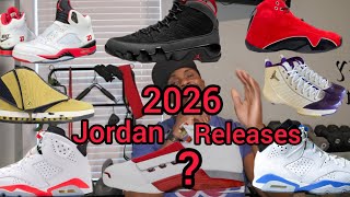 Possible Jordan brand releases 2026 nikesnkrs jordanshoes basketballshoes nikefootwear [upl. by Irmina125]