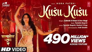 Kusu Kusu Song Ft Nora Fatehi  Satyameva Jayate 2  John A Divya K  Tanishk B Zahrah Khan Dev N [upl. by Alledi]