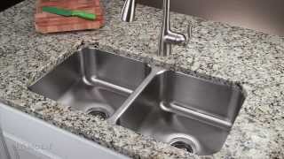 Howto Install a Stainless Steel Undermount Kitchen Sink  Moen Installation [upl. by Ahsila]