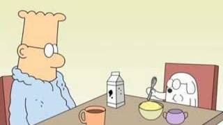 Dilbert Good Morning and Bad Listener Video [upl. by Lilla]