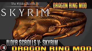 Skyrim  Dragon Ring Mod [upl. by Clough630]