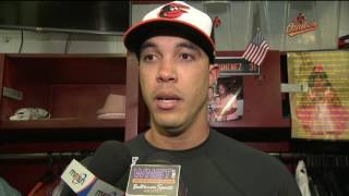 Ubaldo Jiménez discusses his outing against the Twins [upl. by Gertie]