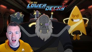 Lower Decks  S4 Ep 7 Bow To Badgey First Time Watching [upl. by Laird]