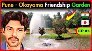 JAPANESE GARDEN 😍  PUNE  OKAYAMA Friendship Garden  Pu La Deshpande Udyan  Exploring Pune 📌 [upl. by Pete274]