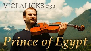 The Prince of Egypt Through Heavens Eyes  Viola Cover [upl. by Max]