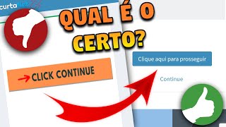 Como baixar CORRETAMENTE arquivos com encurtador [upl. by Mahtal]