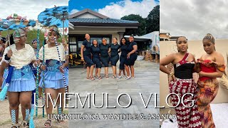 UMEMULO KA WANDILE amp ASANDA VLOG [upl. by Malarkey]