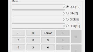 Convertidor Decimal Binario Octal y Hexadecimal en C [upl. by Noivert]