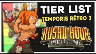 TIER LIST DES CLASSES  TEMPORIS RÉTRO 3 [upl. by Assil]