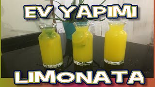 Ev Yapımı Limonata Tarifi  Pratik Limonata Nasıl Yapılır  En Ucuz Limonata  En Sağlıklı Limonata [upl. by Theadora]