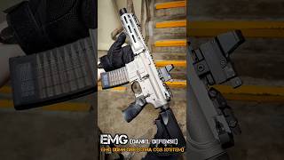 EMG Daniel Defense DDM4 PDW GBB Airsoft Rifle CYMA CGS System Silver [upl. by Tnek]