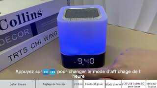 Video de fonctionnement enceinte bluetooth [upl. by Parlin]