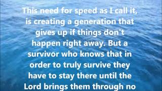 survivors by Matthew West [upl. by Ylen]