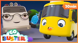 Busters Wobbly Tooth  Go Buster  Funny Cartoons amp Songs for Kids  Moonbug Kids  Cartoons amp Toys [upl. by Chilson35]