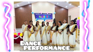 Dance performance in freshers partyMix song danceMiranda School amp College of Nursing [upl. by Calhoun]