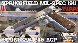 Springfield 1911 MilSpec Stainless  Preview [upl. by Bullion]