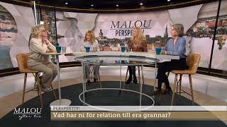 Marie Göranzon om grannen ”Tack och lov att hon är borta”  Malou Efter tio TV4 [upl. by Jemine]