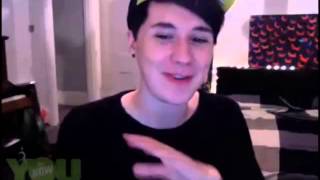 Dan Howell  YouNow September 16 2014 [upl. by Eidac]