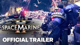 Warhammer 40000 Space Marine 2 Official Gameplay Trailer 2 [upl. by Morehouse]