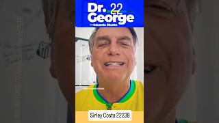 Bolsonaro apoia Dr George prefeito 22 em Hortolândia reactnoticiasbolsonaroeleições2024pl22fy [upl. by Teak]