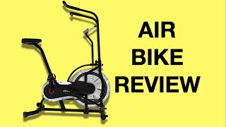 AtivaFit Air Resistance Exercise Fan Bike Review Crossfit Bike [upl. by Loftus]