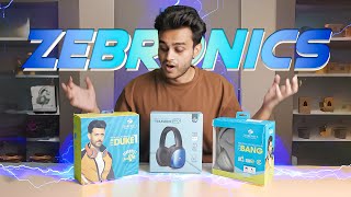 Zebronics Zeb Thunder Pro VS Zeb Duke 1 VS Zeb Bang  Wireless Headphones Under 2000 [upl. by Elacsap]