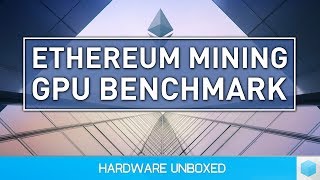 Ethereum Mining Benchmark AMD RX Series Fall Behind Over Time [upl. by Lledor]