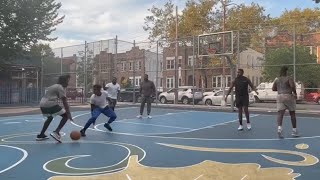 3 vs 3 men’s street Basketball  Kings league edition  Live from the cage summer 🏀 Evil Mike [upl. by Cyna673]