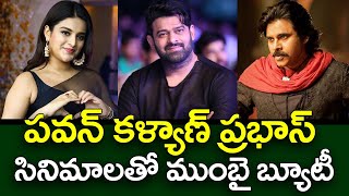 పవన్ కళ్యాణ్ ప్రభాస్ సినిమాలతో ముంబై బ్యూటీ  Nidhi Agarwal Moview Updates  ERB TV Entertainment [upl. by Ocsinarf481]