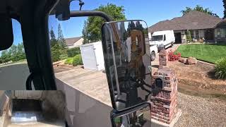 Driver Pov and Hopper view Mack LR600 Labrie Garbage Truck on Organic Collection [upl. by Ybeloc570]