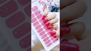 Easy Gel Nail Stickers for Stunning Waterproof Nail Artquot nails shorts [upl. by Aikyn]