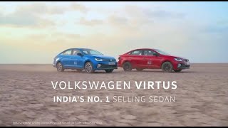 Volkswagen Virtus  Indias 1 selling sedan [upl. by Kurys]