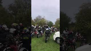 Trials competition Suffolk The pit Badwell ash trials dirtbike offroadbike alpinestars s3 [upl. by Cuttie]