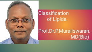 Classification of Lipids Muralis Simplified Biochemistry [upl. by Imaj]