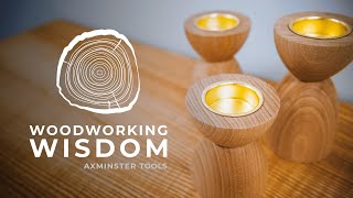 Tea Light Candle Holders  Woodworking Wisdom [upl. by Silra825]