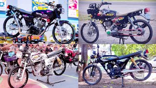 RUSI TC 125150 MODIFIED  COMPILATION SET UP  JOHN MOTOVLOG [upl. by Romona]