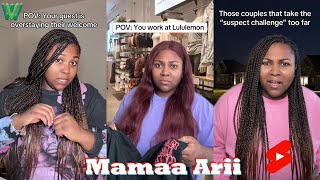 1 HOUR Mamaa Arii Funny Shorts 2024  New Mamaa Ari POV Videos 2024 [upl. by Nayllij]