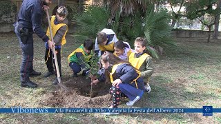 Alla Buccarelli di Vibo Valentia la Festa dellAlbero 2024 [upl. by Eissirhc]