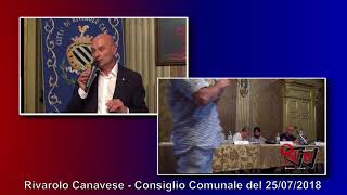 Rivarolo Canavese  Consiglio Comunale del 26072018 [upl. by Boylston364]